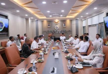 Menteri Nusron Rakor Bersama Kepala Daerah di Kalsel untuk Penentuan Lokasi LP2B