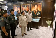 Menhan RI Dampingi Presiden Resmikan Renovasi Museum dan Perpustakaan Seskoad