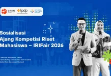 BRIN Buka Kompetisi Riset Mahasiswa IRIFair 2026, Simak Syarat dan Cara Ikutnya!