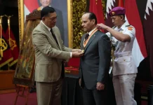 Menhan RI Terima Kunjungan Wakil Perdana Menteri Qatar
