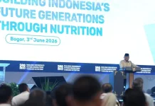 Menhan RI Dampingi Presiden Hadiri Konsolidasi Program Makan Bergizi Gratis