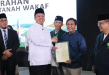 Nusron Wahid Bicara dalam International Conference on Pesantren 2026