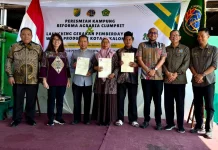 Kampung Clumprit Pekalongan Diresmikan jadi Kampung Reforma Agraria