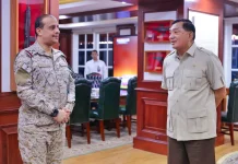 Menhan Sjafrie Terima Kunjungan Athan Kerajaan Arab Saudi untuk Indonesia