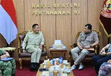Wamenhan RI Terima Audiensi Panitia Kejuaraan Karate Nasional Terbuka