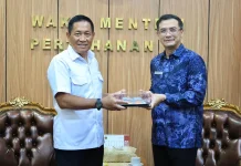 Wamenhan Terima Audiensi Dirut PT GMF Aero Asia, Dukung Pemeliharaan dan Peningkat