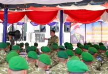Menhan Tinjau Kesiapan Yonif TP 855/Raksaka Dharma di Gayo Lues, Aceh