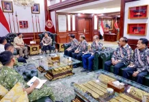 Menhan Sjafrie Terima Senior Advisory Group IKAHAN Indonesia-Australia