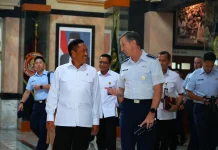 Wamenhan RI Terima Kunjungan Commander of U.S. Pacific Air Forces