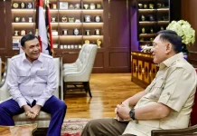 Menhan RI dan Menko Polkam Perkuat Koordinasi Strategis untuk Menjaga Stabilitas