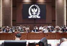 Wamenhan Hadiri Raker Komisi I DPR RI Bahas RUU Kerja Sama Pertahanan