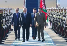 Menhan RI Sambut Presiden Belarus, Perkuat Hubungan Persahabatan