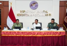 Wamenhan Pimpin Entry Meeting Satgas Penatausahaan Pemanfaatan BMN Kemhan&TNI
