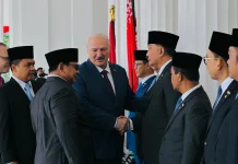 Menhan Dampingi Presiden Prabowo Terima Kunjungan Kenegaraan Presiden Belarus