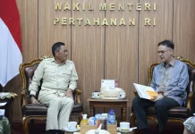 Wamenhan RI Terima Kunjungan Deputi Bidang Koordinasi Konektivitas Kemenko