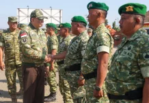 Menhan Tinjau Marshalling Area Brigif Muria dan Yonif Satria Poncowati
