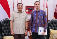 Menhan RI Terima Kunjungan Dubes Finlandia, Bahas Penguatan Kerja Sama Pertahanan
