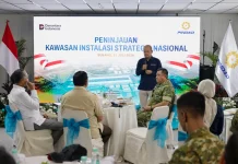 Menhan Tinjau Pengembangan Kawasan Industri Kendaraan Nasional di Pabrik Mobnas