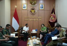 Wamenhan RI Terima Kunjungan Director-General of National Intelligence Australi