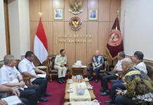 Wamenhan Terima Audiensi Ketua DPRD Provinsi Bangka Belitung