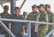 Menhan Sjafrie Tinjau Langsung Latihan Operasi TNI di Dabo Singkep, Kepulauan Riau
