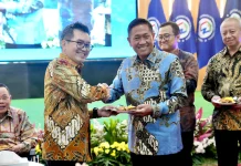 Wamenhan Selaku Gubernur URI Hadiri Tasyakuran dan Doa Bersama HUT LAN