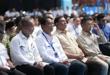 Menhan Sjafrie Hadiri Peluncuran Motor Listrik Nasional