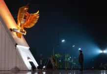 Menhan RI Hadiri Upacara Ziarah Nasional dan Renungan Suci HUT Ke-81 Kemerdekaan RI