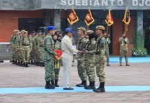 Wamenhan Pimpin Penutupan Tahap 1 Character Building dan Penetapan Komcad P3MD