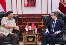 Menhan Sjafrie Terima Duta Besar Republik Belarus untuk Republik Indonesia