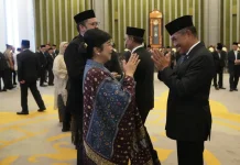Wamenhan Wakili Menhan Hadiri Pengucapan Sumpah Jabatan Gubernur dan Deputi BI