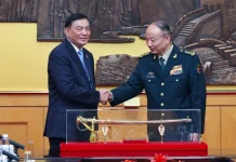 Menhan RI Lakukan Pertemuan Bilateral dengan Vice Chairman CMC Tiongkok