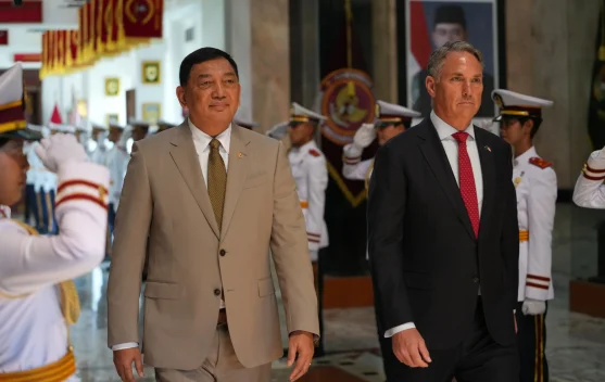 Menhan Terima Kunjungan Wakil PM  Australia, Memperkuat Kerja Sama Pertahanan