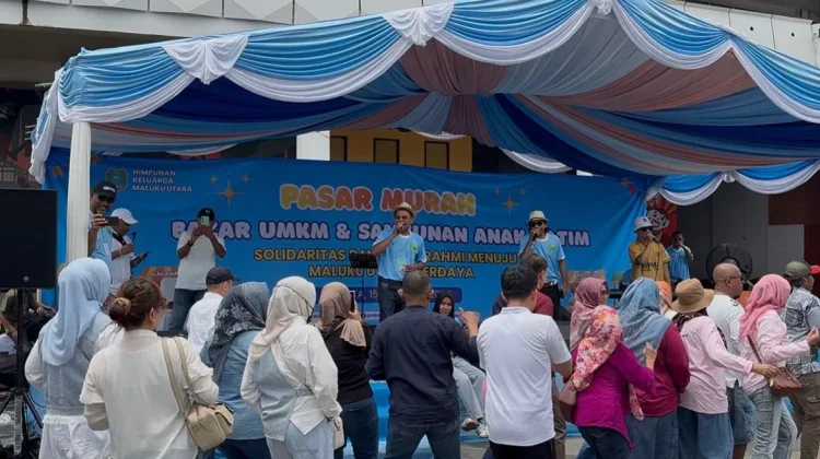 HKMU Gelar Bazar Murah di Jakarta, Dorong UMKM Malut Naik Kelas
