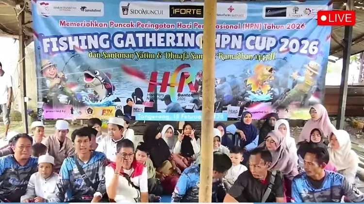 Fishing Gathering HPN 2026 Perkuat Silaturahmi dan Kepedulian Sosial