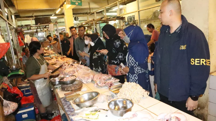 Awal Ramadan, Satgas Pangan Polres Jakbar Sidak Pasar