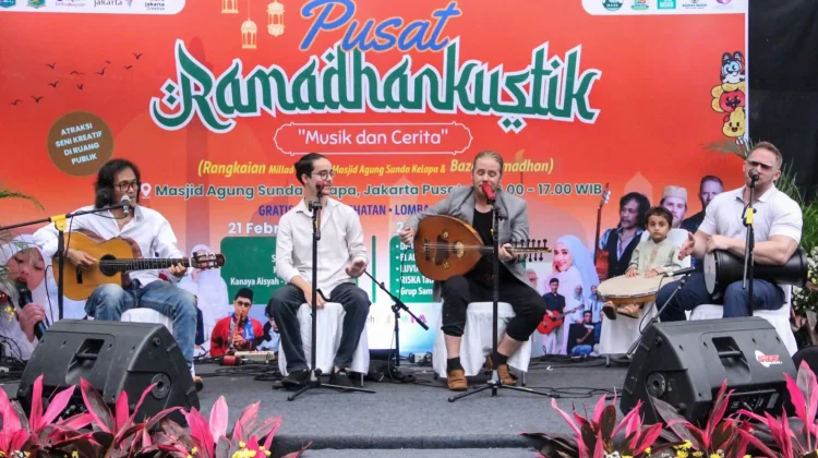 Ramadankustik Hidupkan Nuansa Religi dan UMKM di Jakarta Pusat