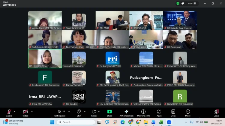 RRI Perkuat SDM lewat Pelatihan Video AI