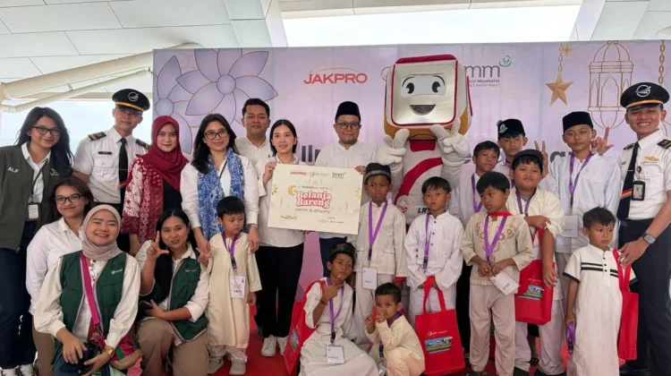 Jakpro Hadirkan Program Belanja Bareng Yatim dan Dhuafa