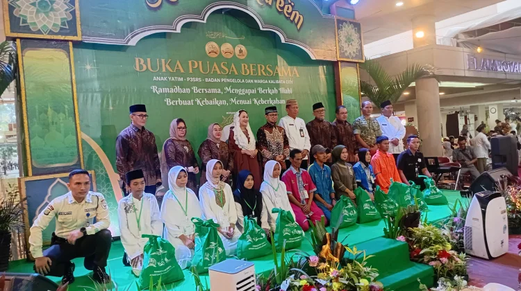 Ramadan Berkah, PPPSRS Kalcit Salurkan Ribuan Paket Sembako