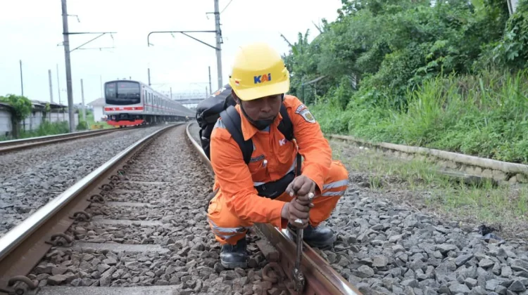 PPJ KAI Daop 1 Intensif Periksa 895 Km Rel jelang Lebaran 2026