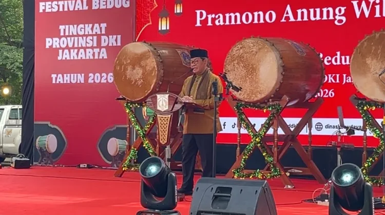 Gubernur Pramono Ingin Tradisi Bedug Tetap Lestari