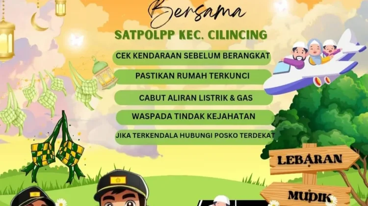 Satpol PP Cilincing Bagikan Panduan Keamanan saat Mudik