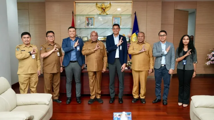 Terapkan Digitalisasi Pembayaran, Pemprov Papua- BRI Jajaki Kolaborasi