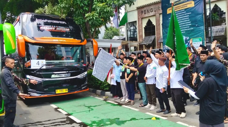 PBNU Berangkatkan 1.300 Peserta Mudik Gratis ke 59 Kota