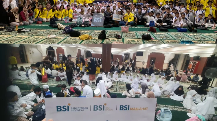 Perkuat Silaturahmi dan Kolaborasi, FUSI FTUI dan BSI Salurkan Santunan Anak Yatim