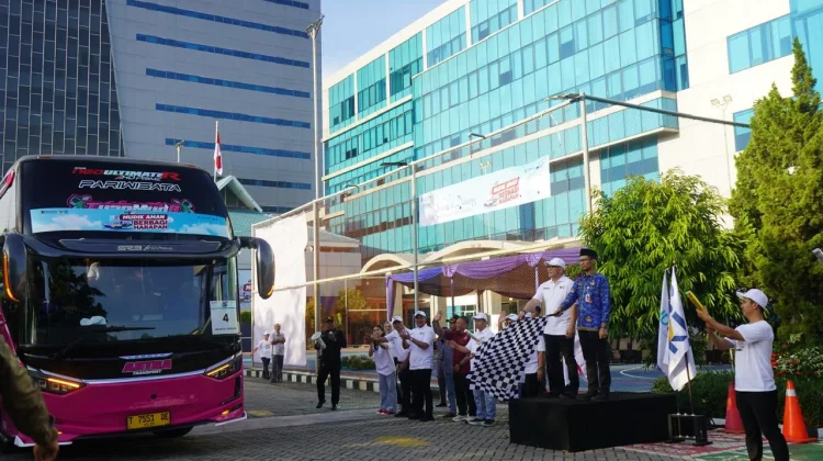 Mudik Gratis, IDSurvey Group Berangkatkan 1.400 Pemudik