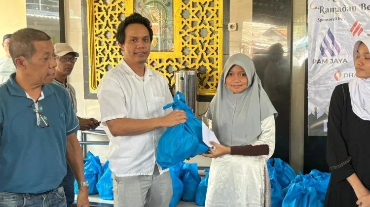 Sambut Idulfitri, Balkoters Gelar Kegiatan Santunan Anak Yatim