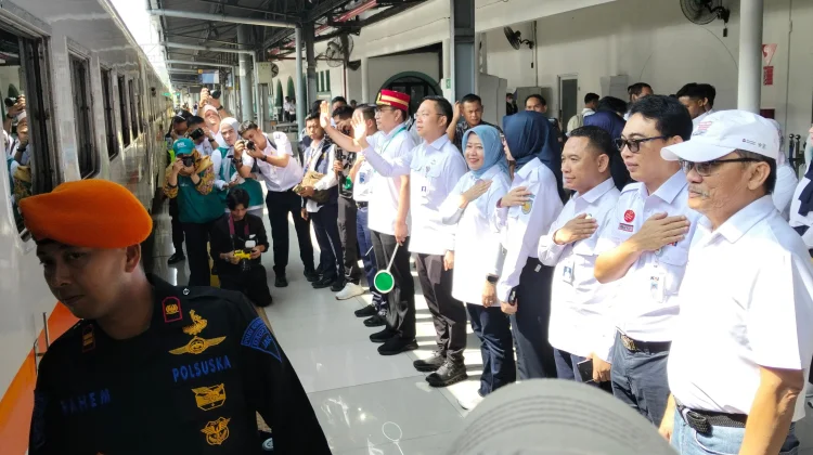BSI Maslahat Berangkatkan 385 Pemudik Penyandang Disabilitas