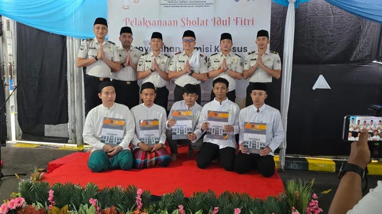 Ratusan Warga Binaan Rutan Salemba Terima Remisi Idulfitri 2026